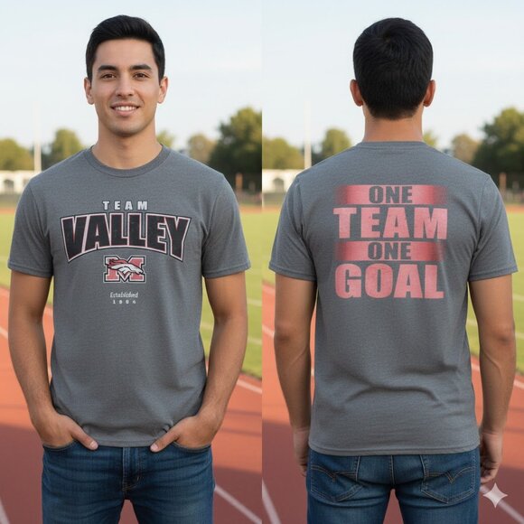 Gildan Other - Oklahoma Mustang Broncos Team Valley Short Sleeve Tee – Size L
